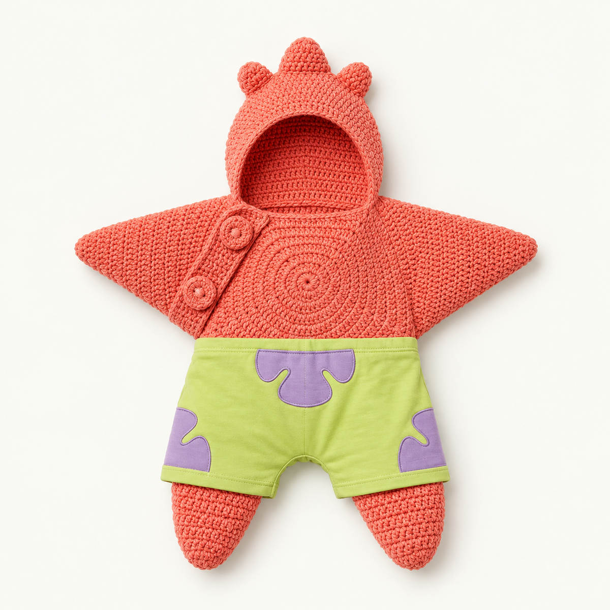 The Cartoon Starfish Baby Suit
