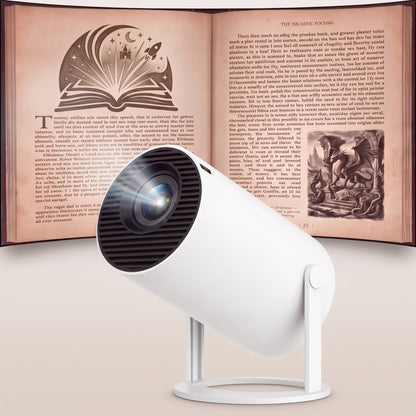CozyBook 4K Mini Projector — Portable Home Cinema